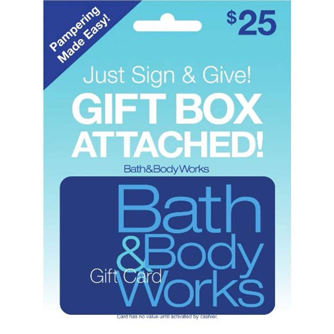 Bath And Body Works Printable Gift Card