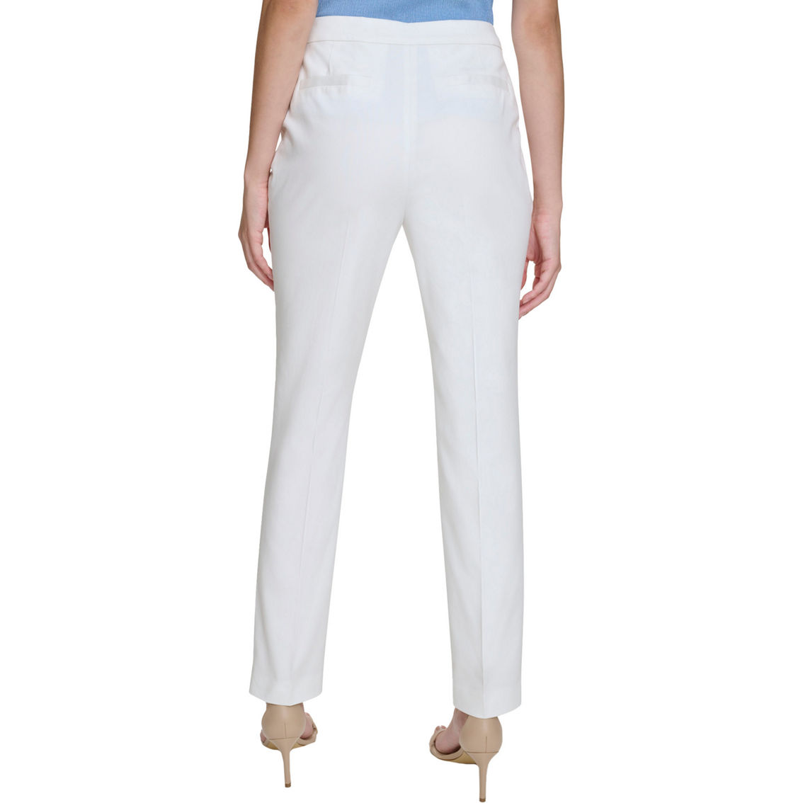 Calvin Klein Slim Flat Front Pants - Image 2 of 5