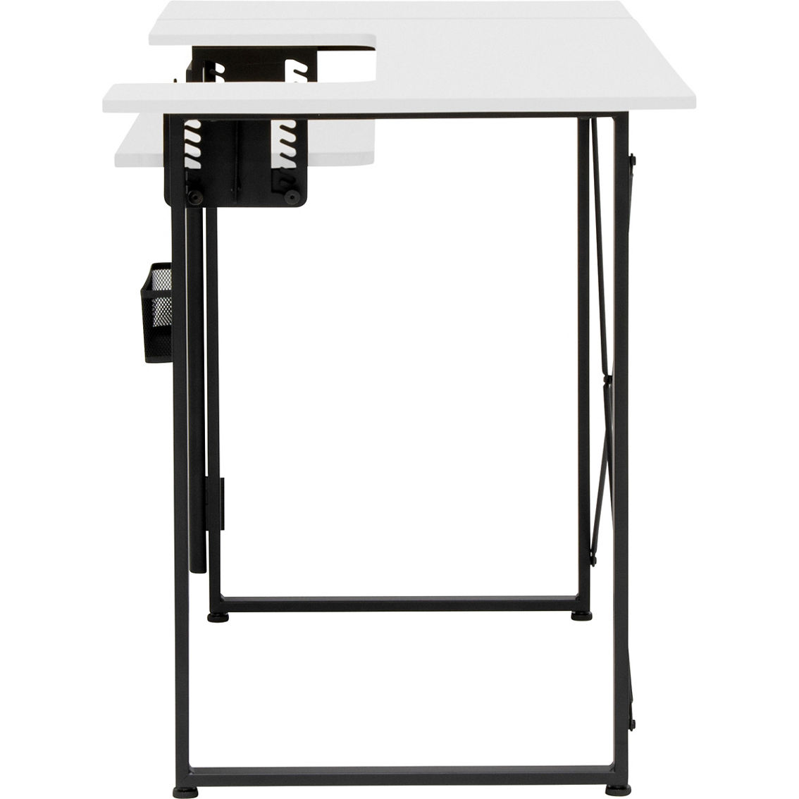 Studio Designs Pivot Panel Sewing Table, White - Image 2 of 9