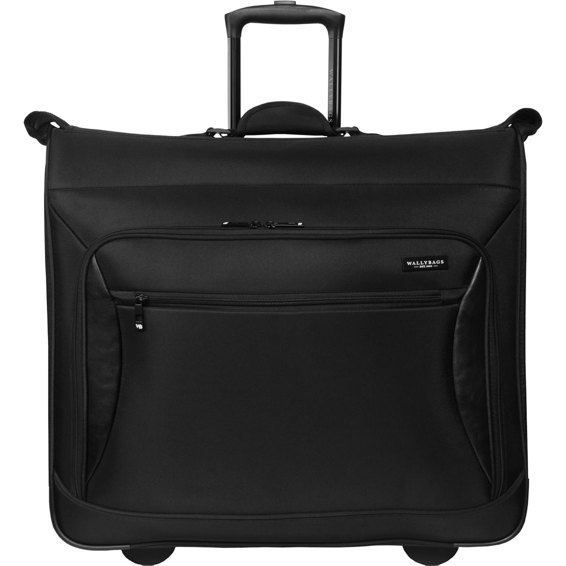 WallyBags 45 in. Premium Rolling Garment Bag with Multiple Pockets - Image 2 of 6