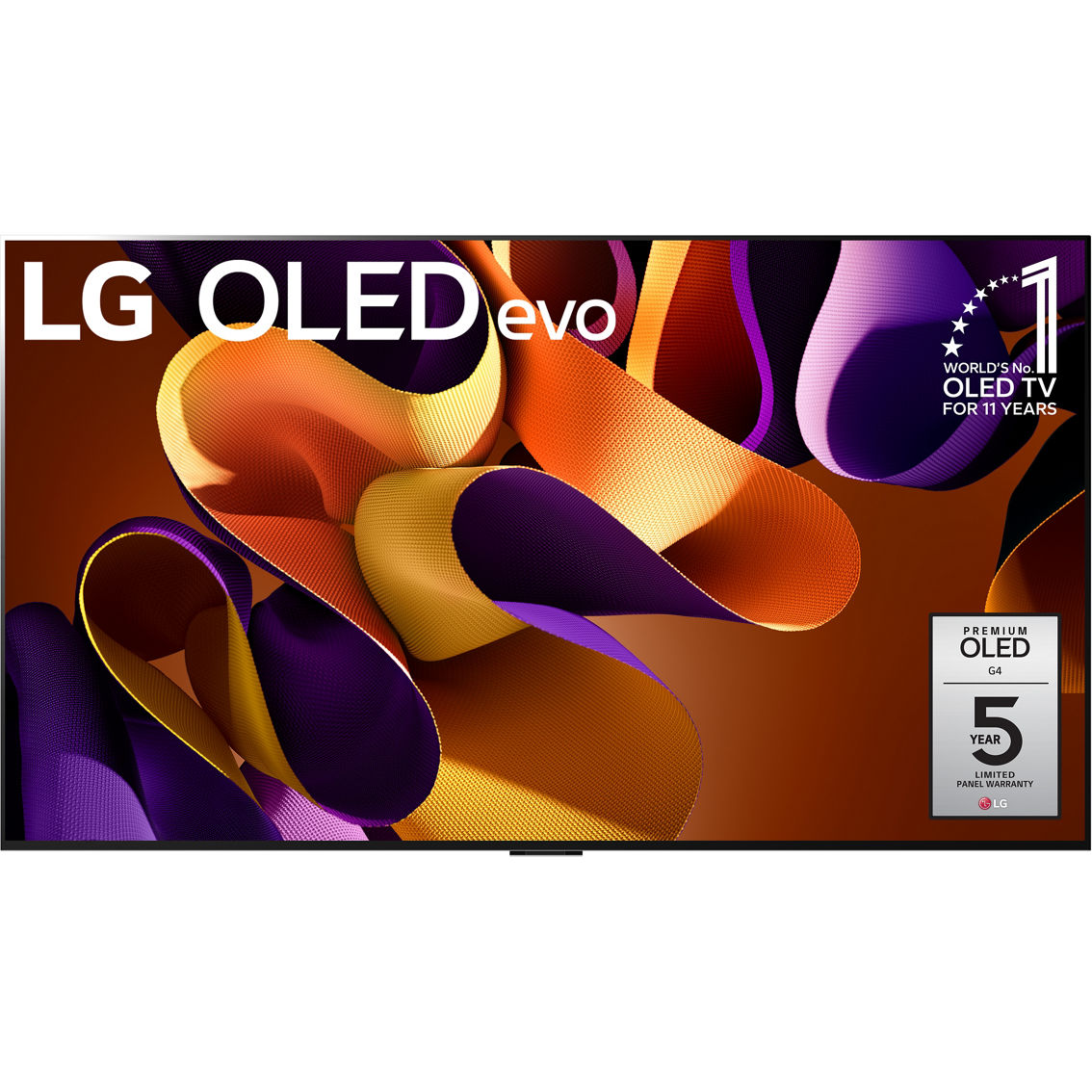 LG 77 in. OLED Evo G4-Series 4K HDR Smart TV with webOS 24 and G-Sync OLED77G4WUA - Image 2 of 8