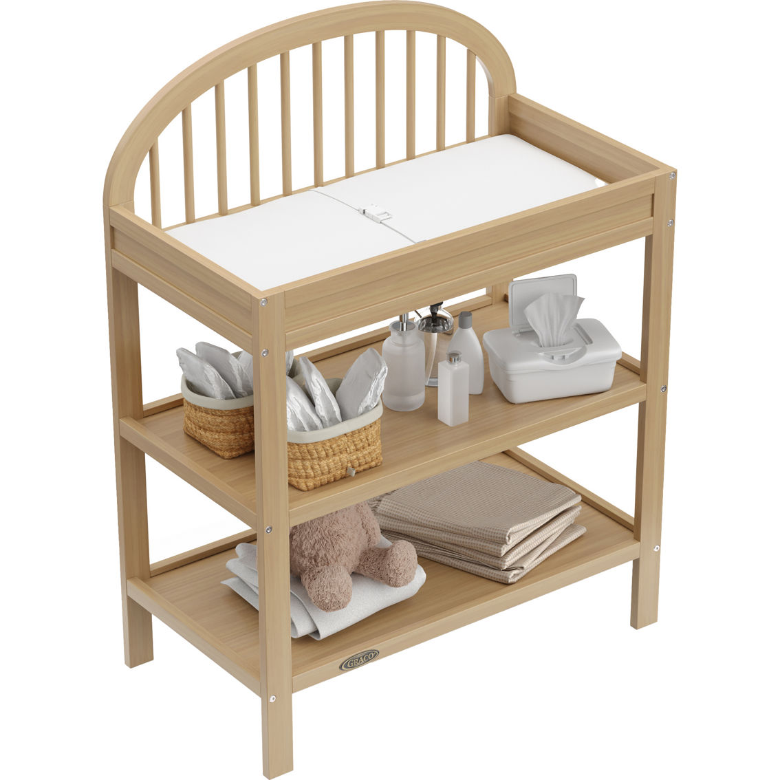 Graco Olivia Changing Table with Changing Pad - Image 2 of 8