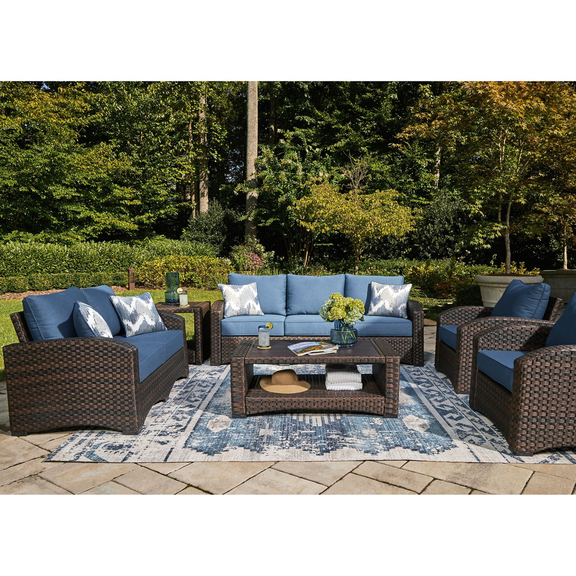 Signature Design by Ashley Windglow Outdoor Lounge Chair with Cushion - Image 3 of 3
