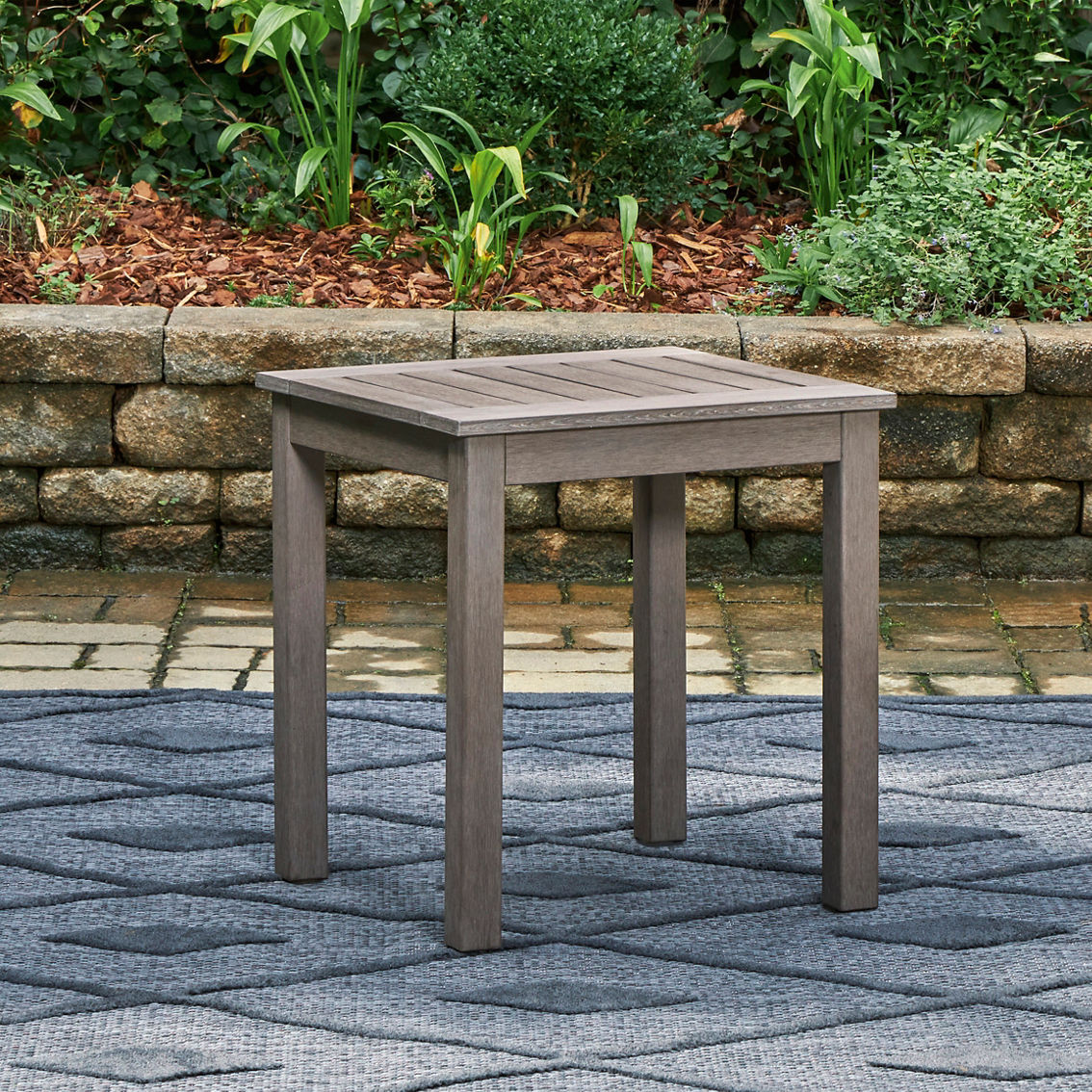 Signature Design by Ashley Hillside Barn Outdoor End Table - Image 4 of 5
