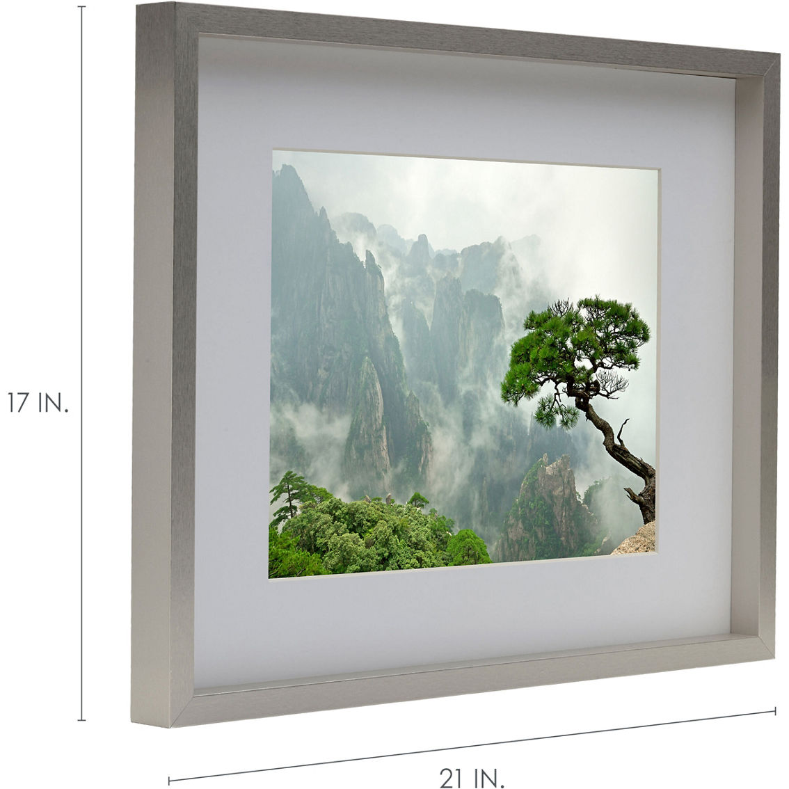 Mikasa Home 11x14 / 16x20 Silver Gallery Frame - Image 2 of 6