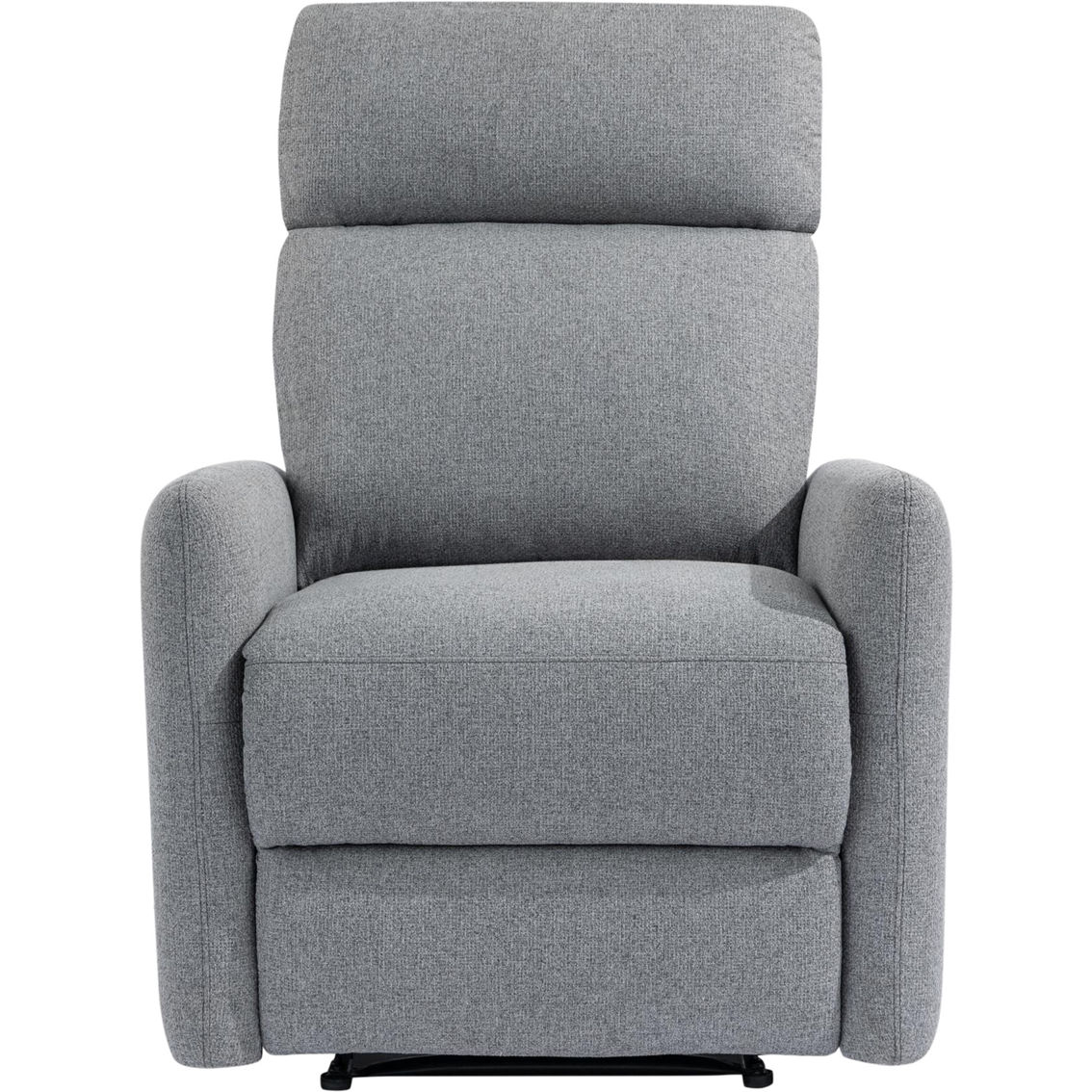 DHP Kai Power Recliner Chair with 8 Zone Massage and Lumbar Heat, Dark Gray Linen - Image 2 of 8