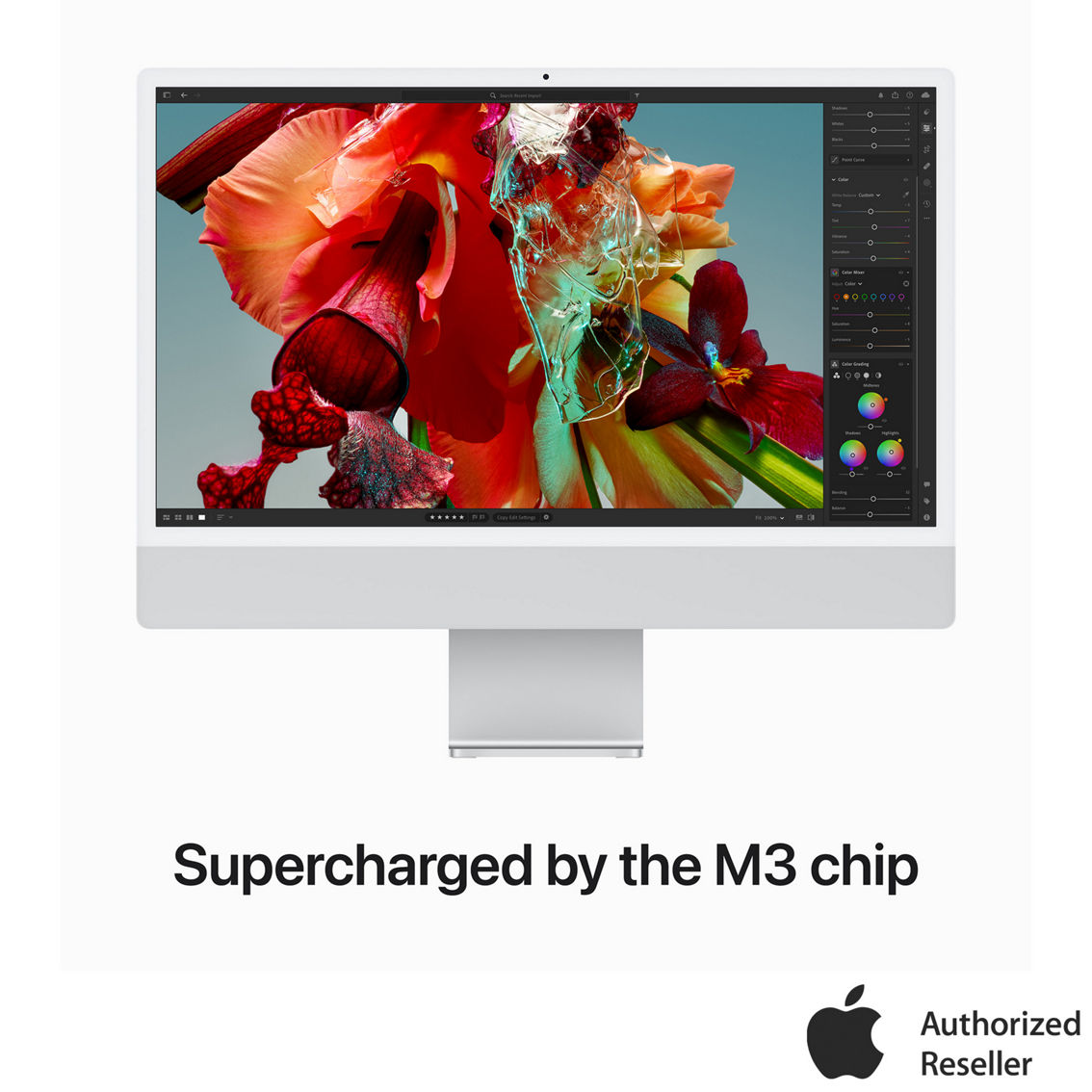 Apple iMac 24 in. Retina 4.5K Display M3 8 Core CPU 8 Core GPU 16GB RAM 512GB SSD - Image 4 of 9