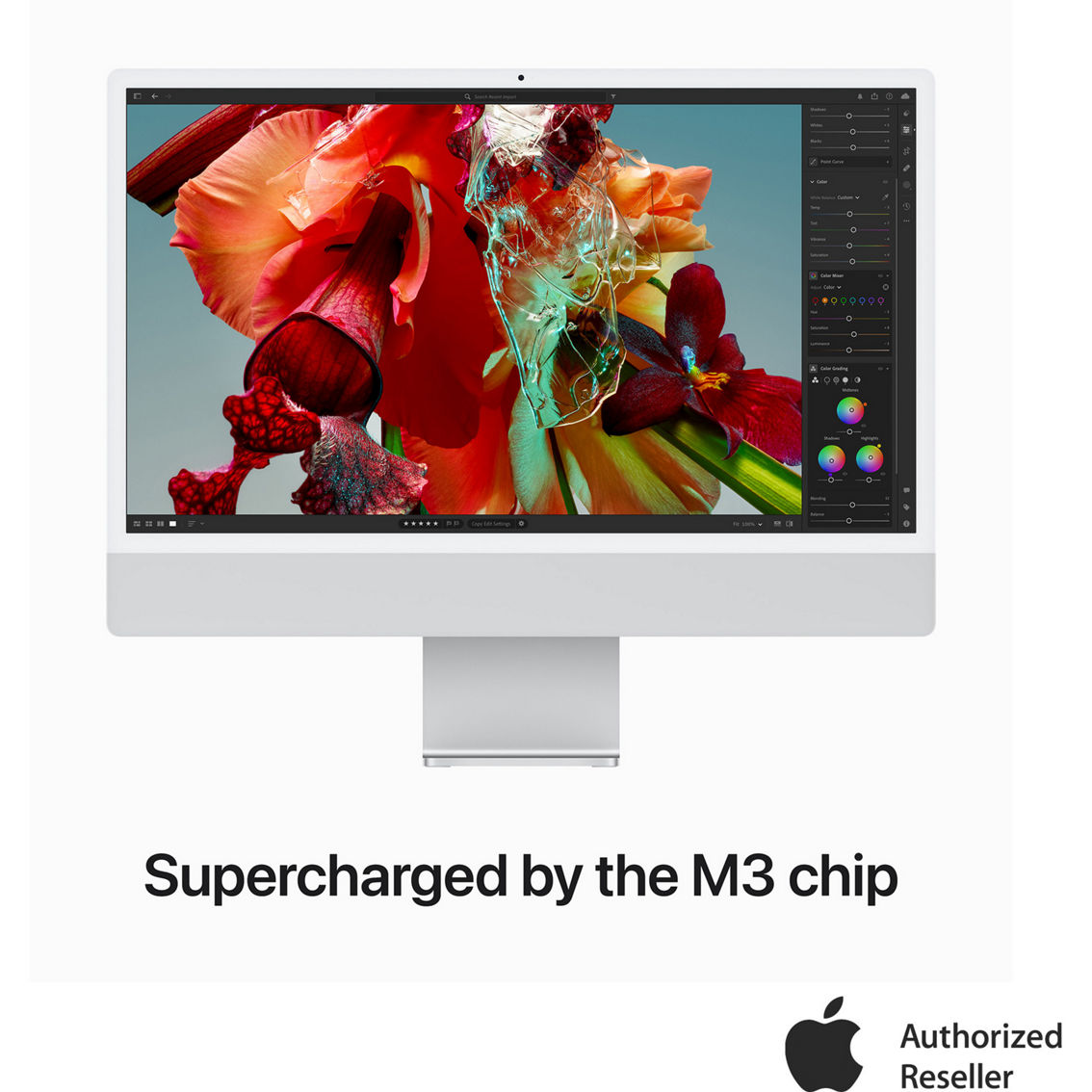 Apple iMac 24 in. Retina 4.5K Display M3 8 Core CPU 8 Core GPU 16GB RAM 256GB SSD - Image 4 of 9