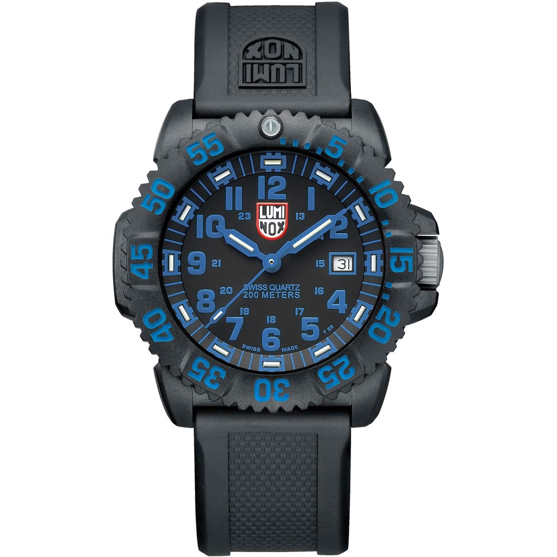 Luminox Men's Evo Navy Seal Colormark Series Watch With Blue Numerals ...