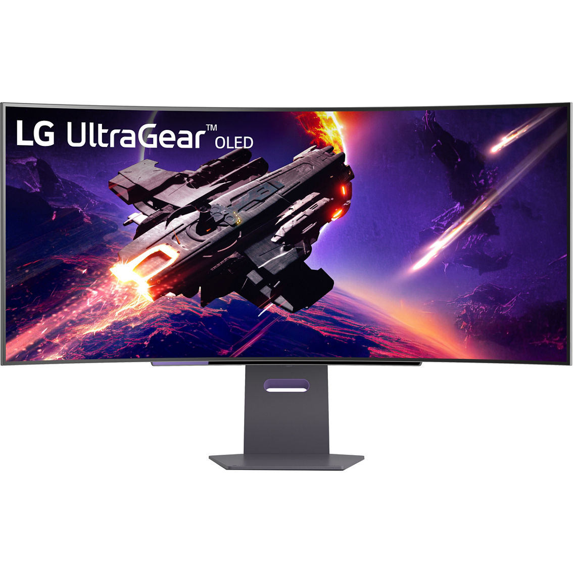 LG 45 in. UltraGear OLED Curved 240Hz WQHD Gaming Monitor with G-SYNC 45GS95QE-B - Image 6 of 7