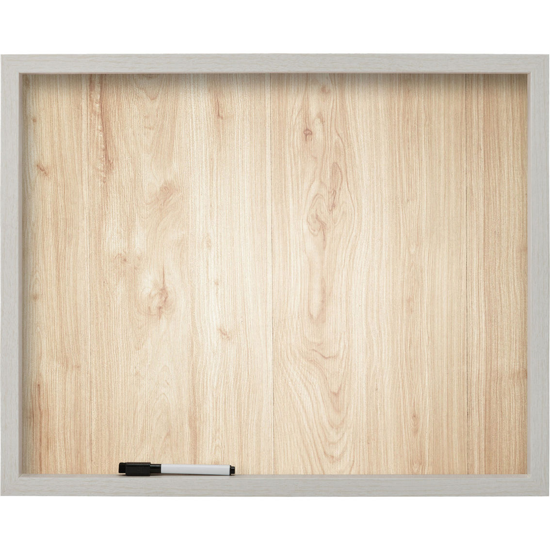 Mikasa Home 21 x 17 in. Natural Whiteboard with Pen - Image 2 of 5