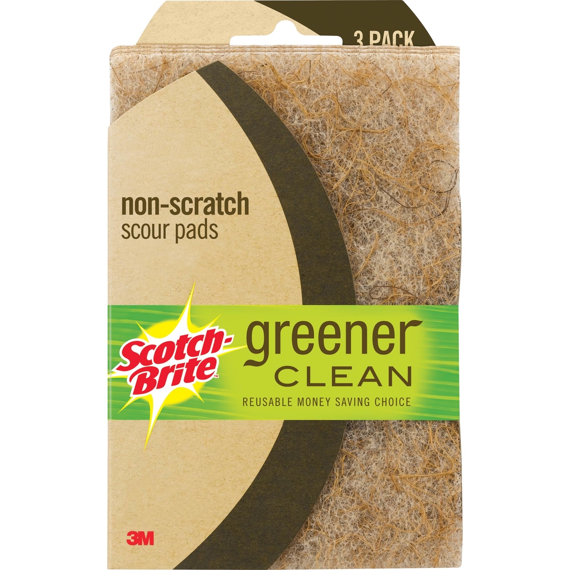 Scotch-brite Greener Clean Non-scratch Scour Pads 3 Pk. | Cleaning ...