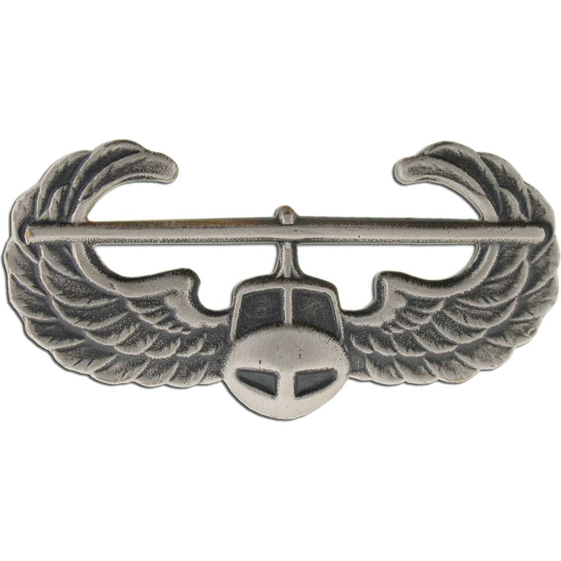 AIR Assault Black Metal Vanguard Army Badge