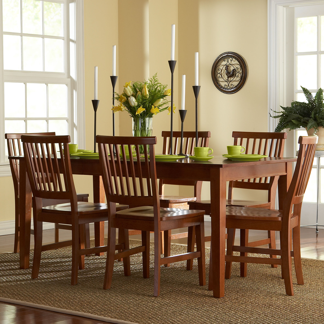 Home Styles Arts And Crafts 7 Pc. Dining Set | Dining Sets | Furniture