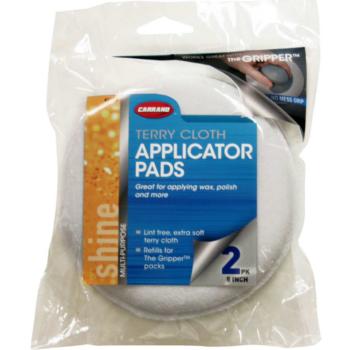 Detailers Choice Wax Applicator Pads, 2 Pack, Cleaning & Detailing, Patio, Garden & Garage