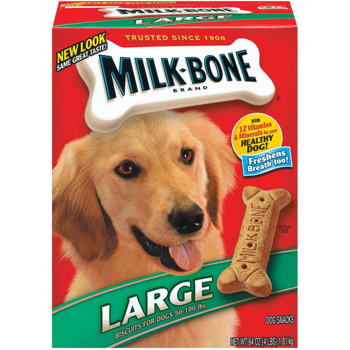 Milk Bone Large Biscuits 64 Oz. Dog Snacks Food & Treats Household Shop The Exchange