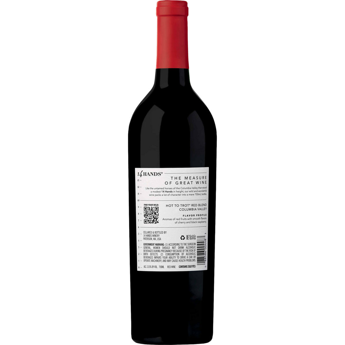 14 Hands Hot To Trot Red Blend 750ml - Image 2 of 2