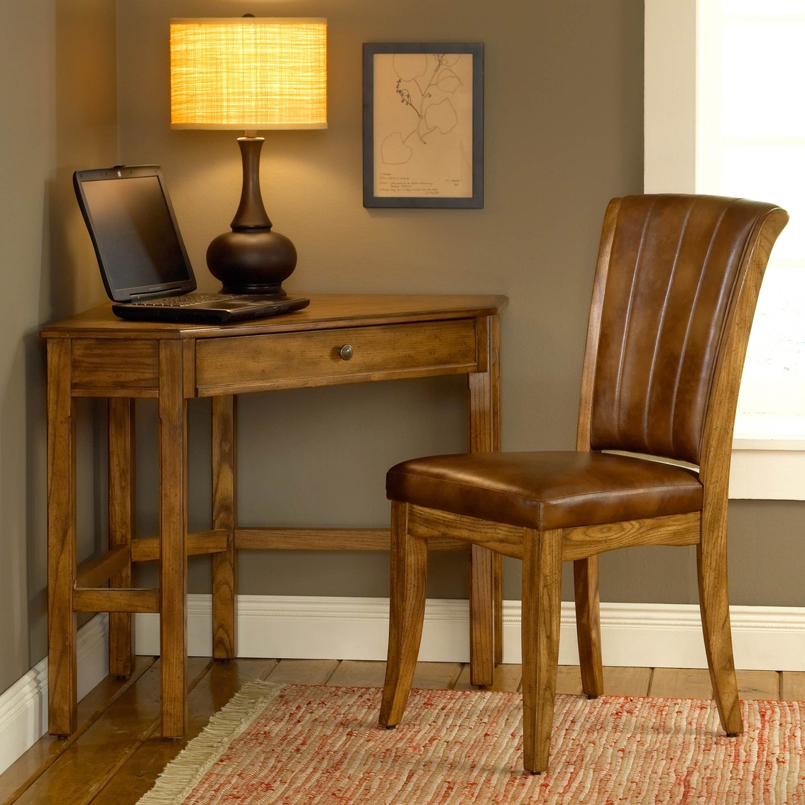 Hillsdale Solano Corner Desk And Grandbay Chair Set Desks Home