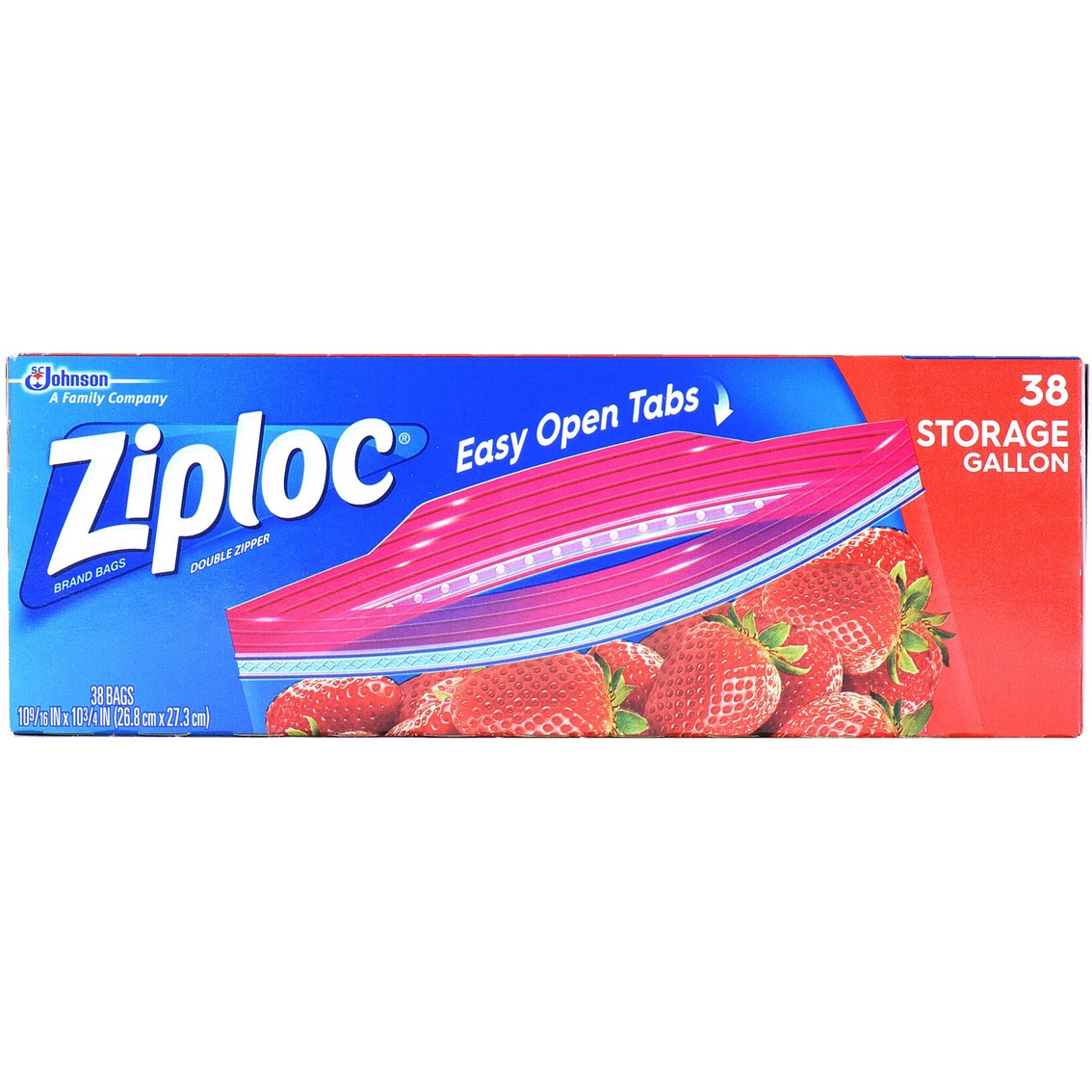 Ziploc Freezer Bag Gallon Mega Pack - 2 pack, 60 bags each