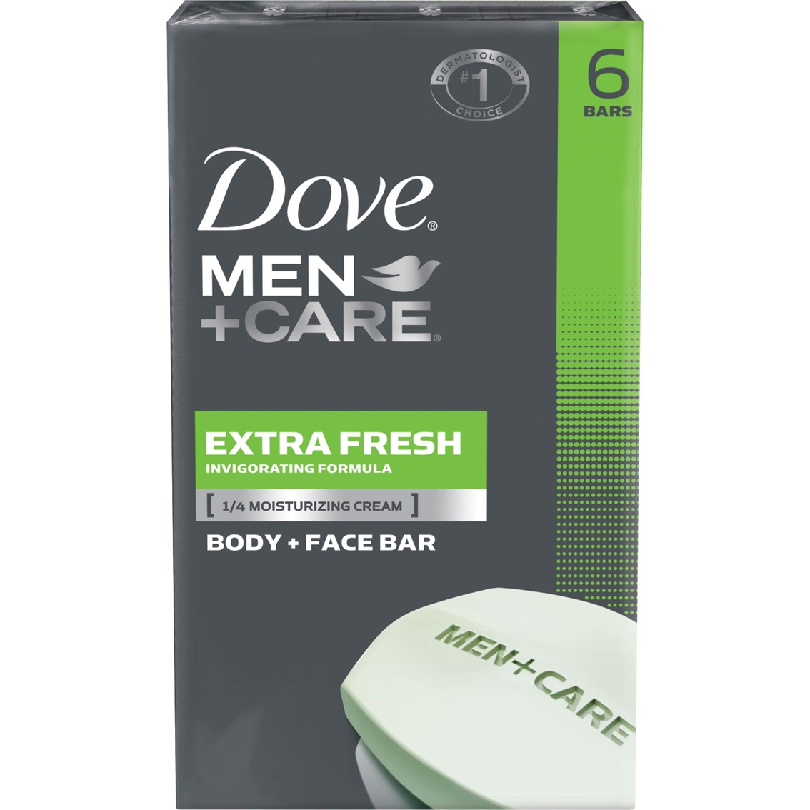 Dove Men + Care Extra Fresh Body and Face Bar 6 pk.