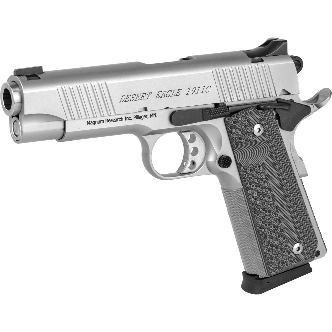 Magnum Research 1911c 45 Acp 4.33 In. Barrel 8 Rds 2-mags Pistol Black | Handguns | Sports & Outdoors | Shop The Exchange