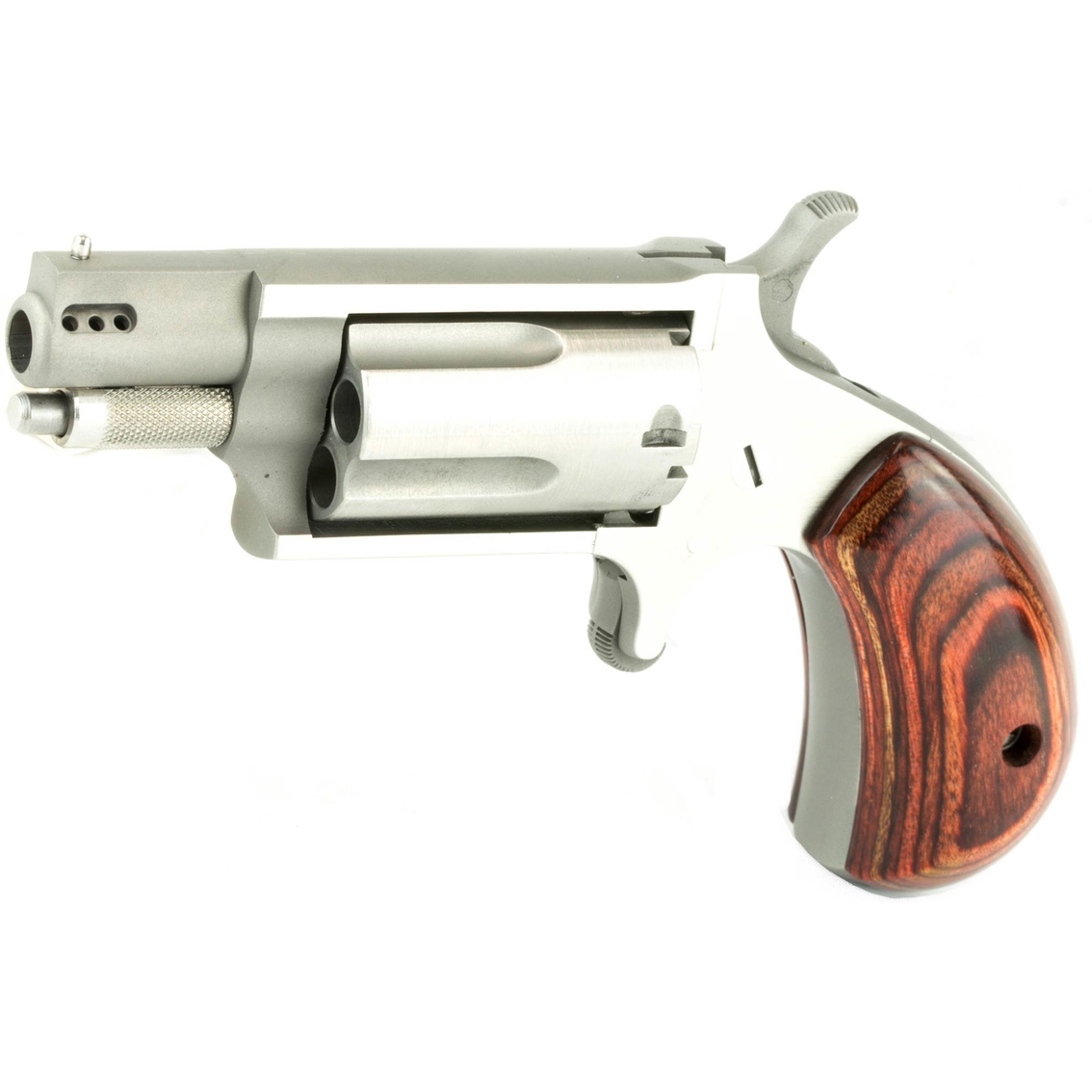 NAA Ported Snub 22 WMR 1.125 in. Barrel 5 Rds Revolver Stainless Steel - Image 3 of 3