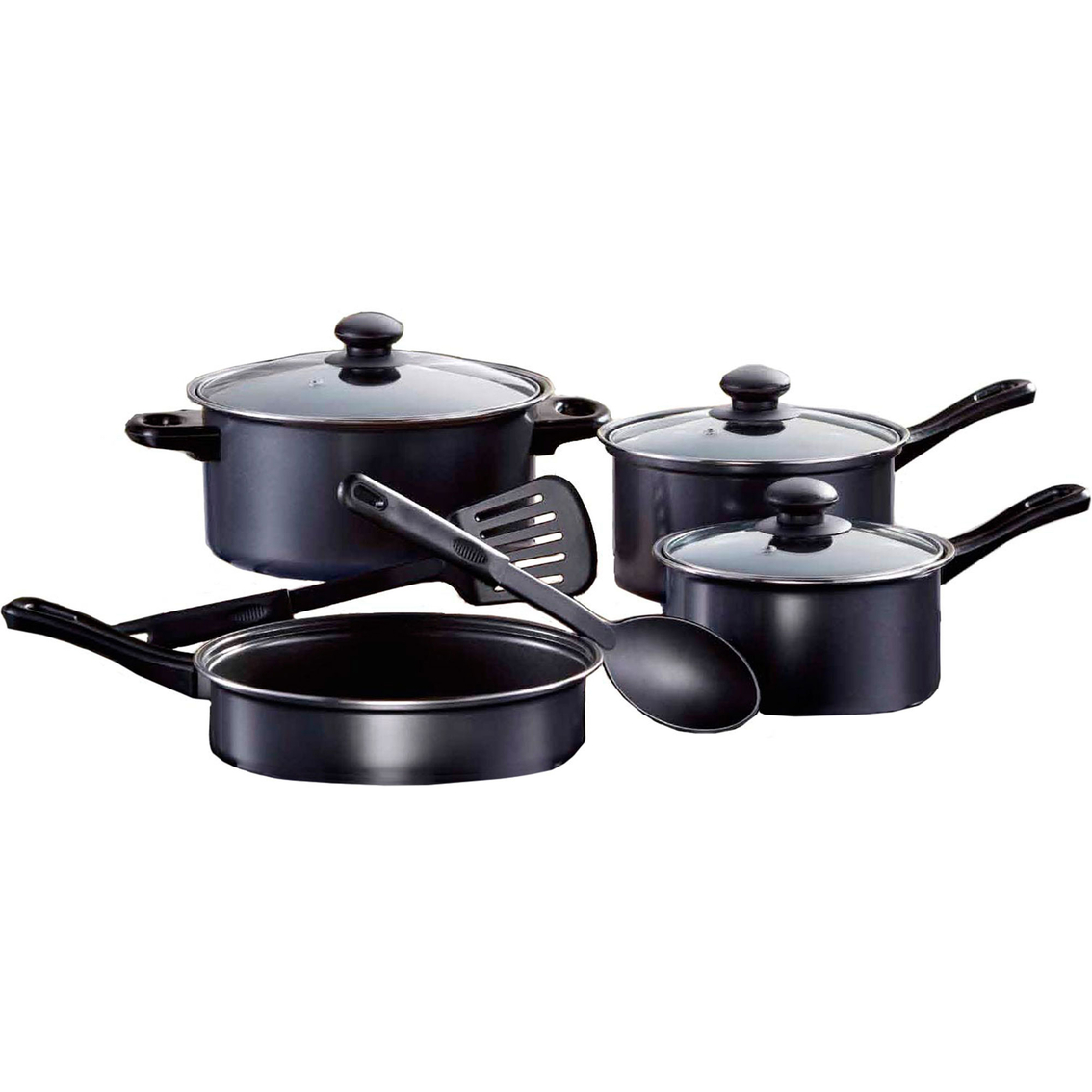 Simply Perfect 9 Pc. Nonstick Carbon Steel Cookware, Non-stick, Household