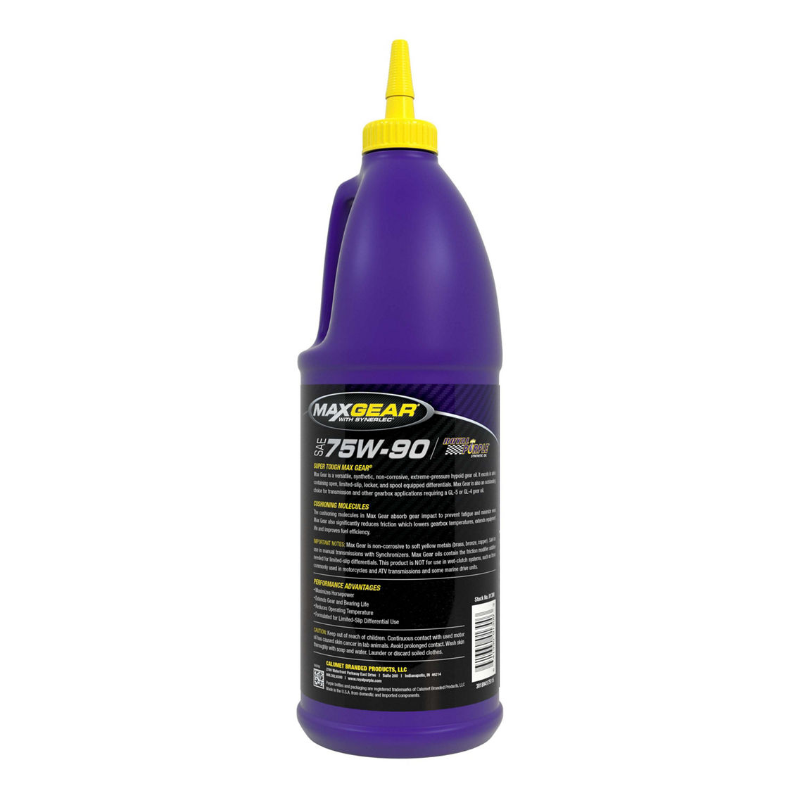 Royal Purple Max Gear 75W-90 Synthetic Gear Oil - Image 2 of 2