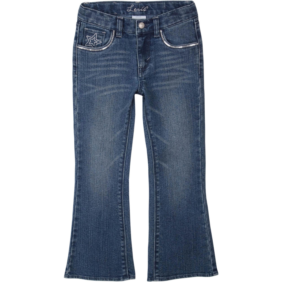 Levi's Toddler/little Girls Claudia Flare Jeans | Toddler Girls 2t-5t ...