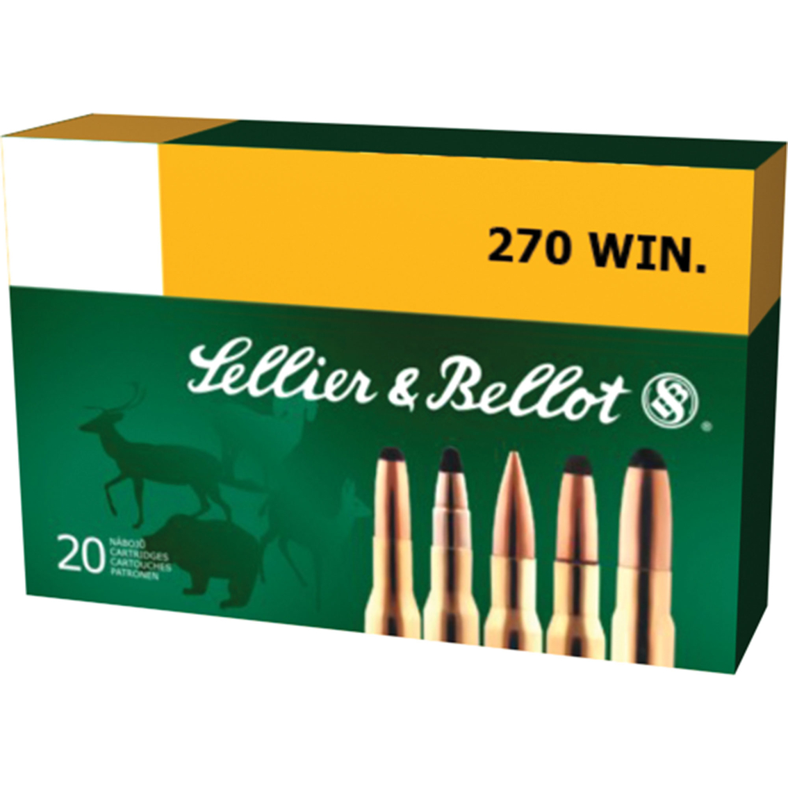 Sellier & Bellot .270 Win 150 Gr. Soft Point, 20 Rounds | Rifle ...