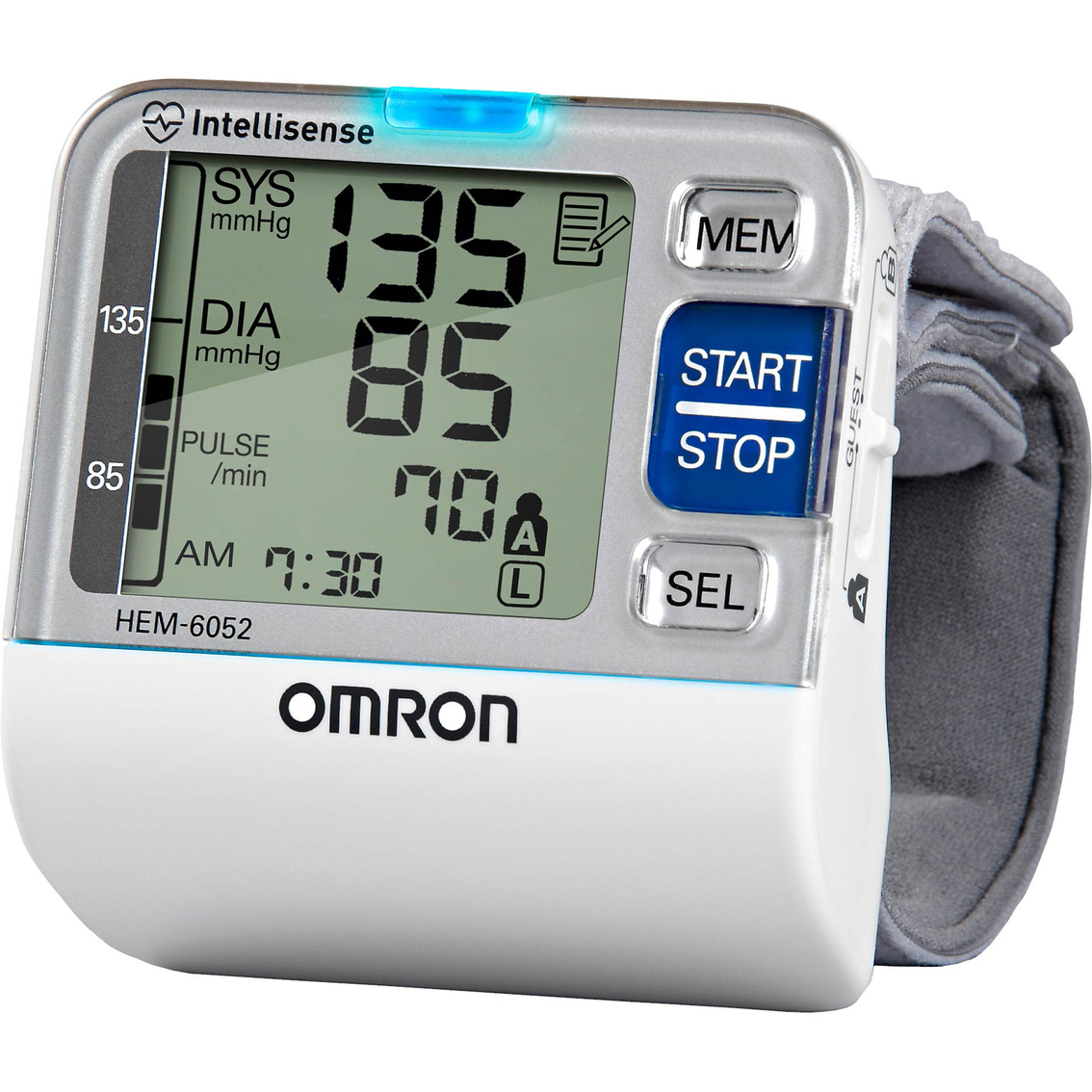 Omron Wrist Blood Pressure Monitor, Bp652, Monitoring & Testing, Beauty &  Health
