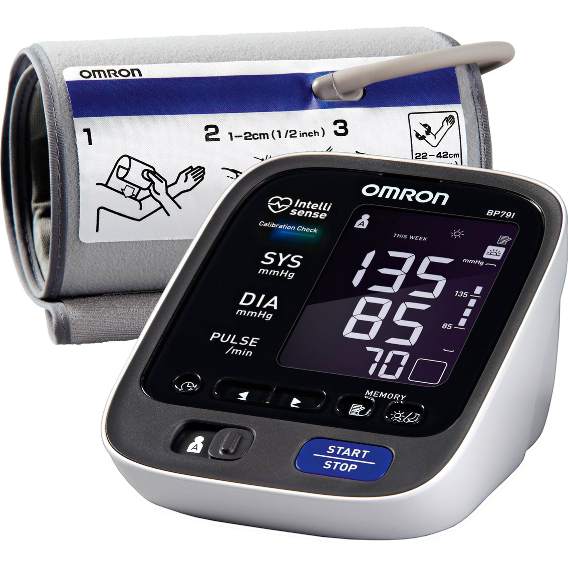 Omron 10 Series Wireless Bluetooth Smart Upper Arm Blood Pressure