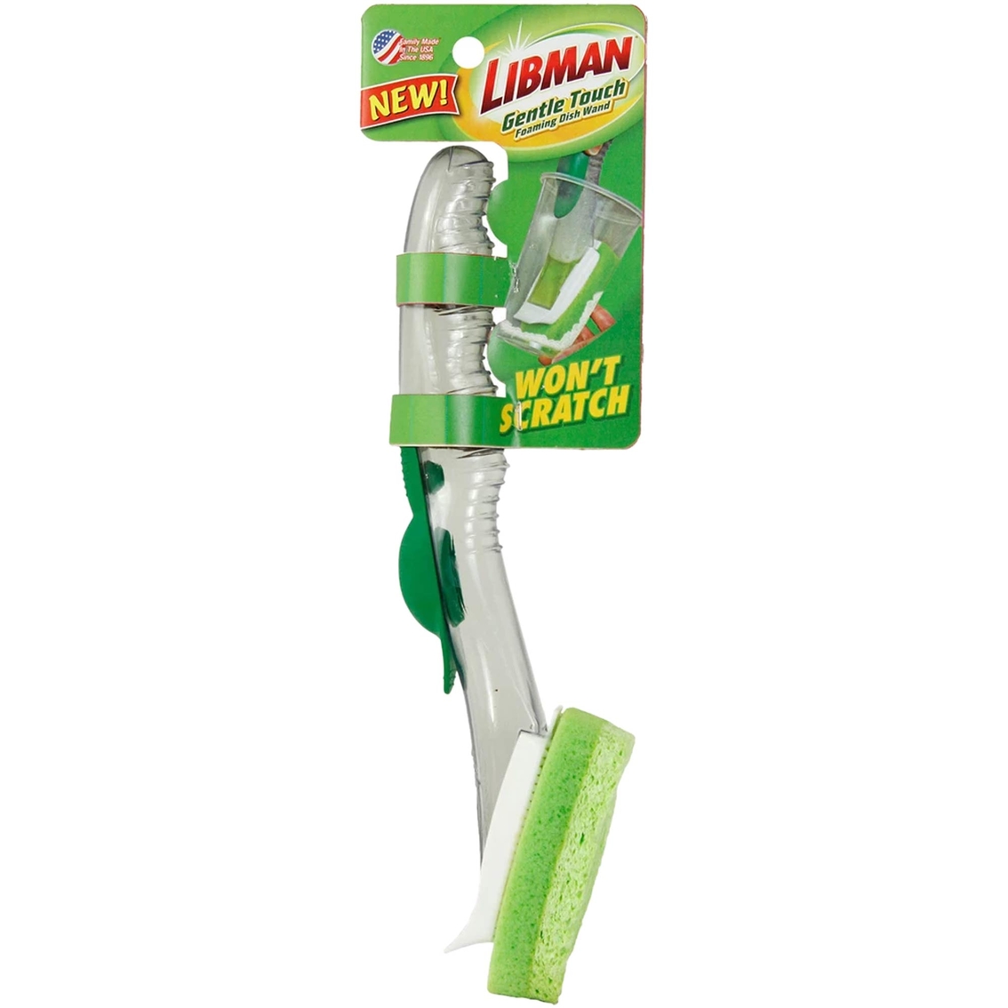 Libman Dish Sponge And Soap Dispenser, Cleaning Tools, Household