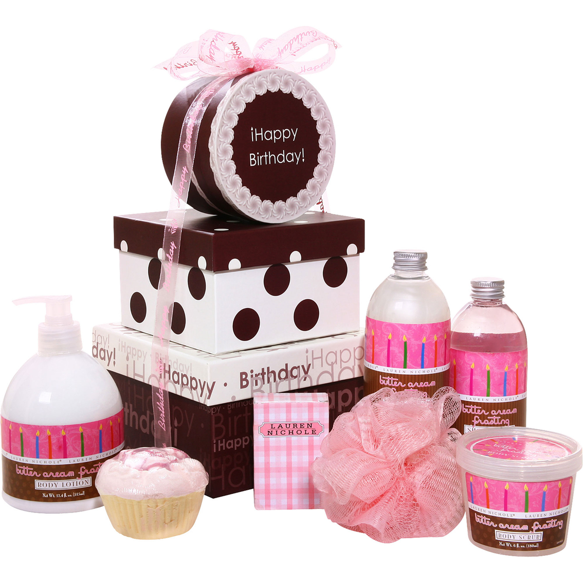 Happy Birthday Spa Tower | Body & Bath Gift Sets | Beauty & Health ...