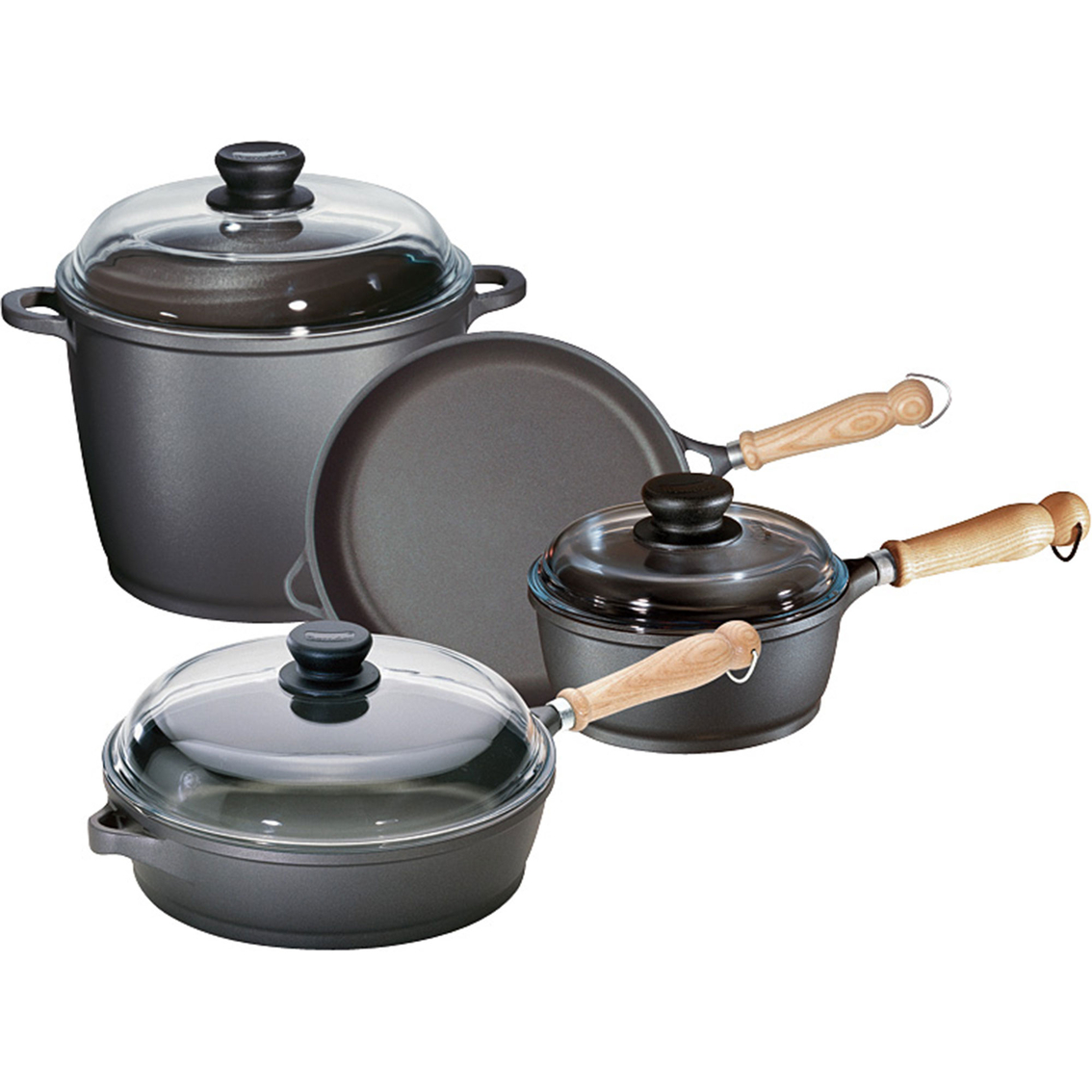 Berndes Tradition 7 Pc. Cookware Set, Non-stick, Household