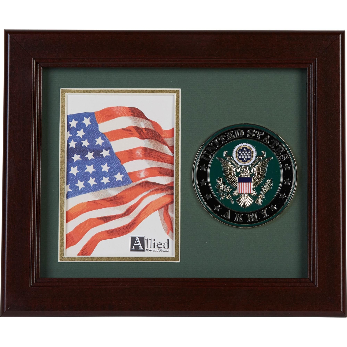 Army Frame Photo and Medallion 10 x 8