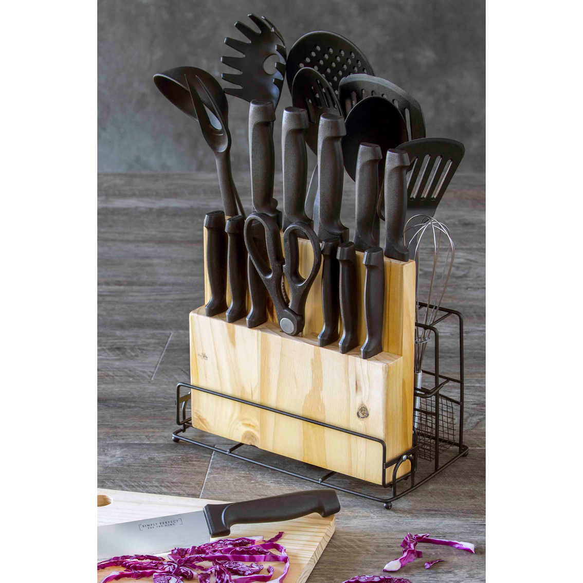 Simply Perfect 25 pc. Stainless Steel Cutlery Set - Image 2 of 2
