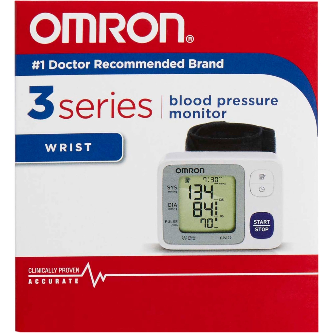 Omron 3 Series Wrist Blood Pressure Monitor, BP629N - Image 2 of 2