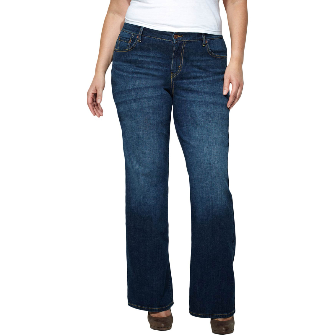levi's 580 curvy bootcut jeans