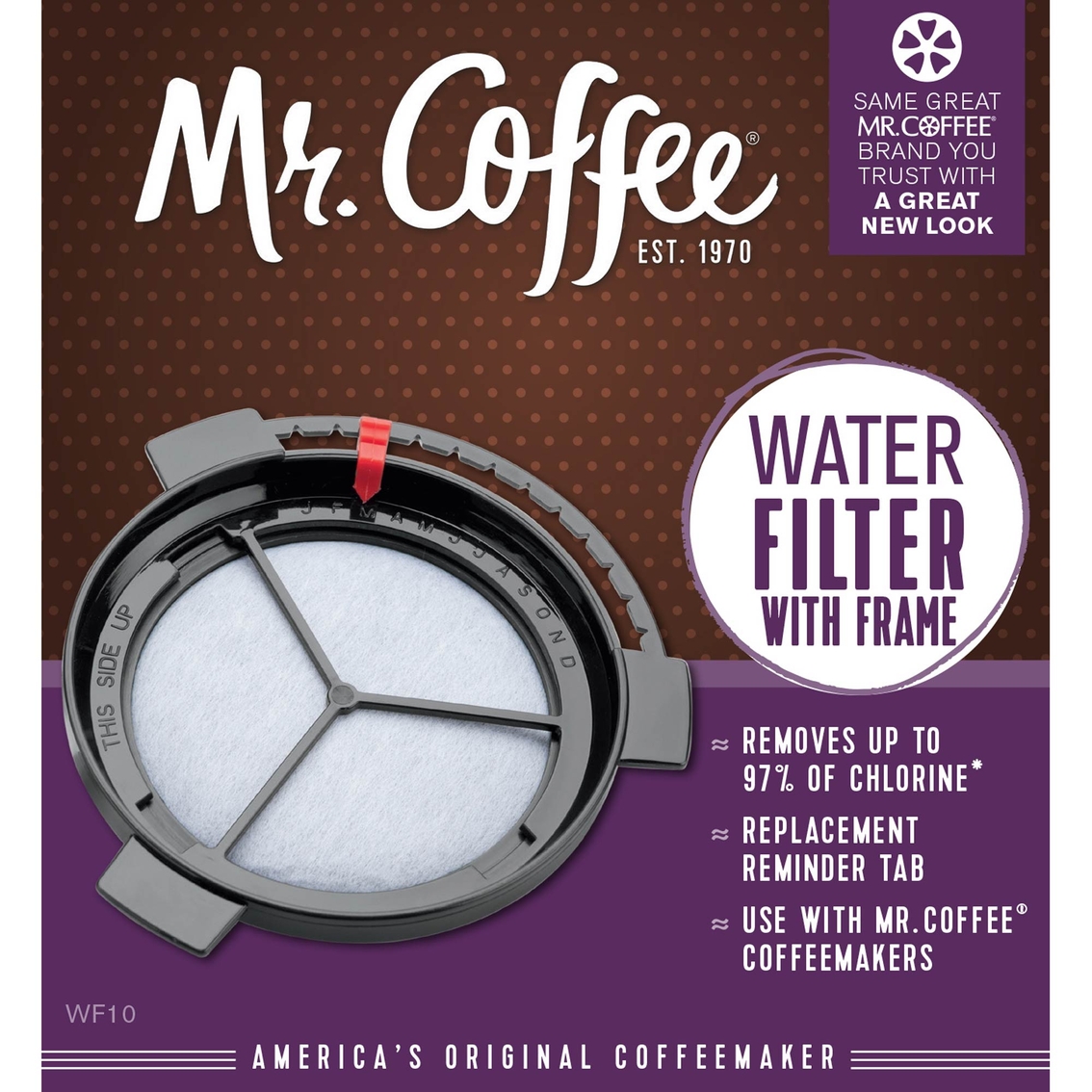 Mr. Coffee Replacement Water Filter with Frame - Image 2 of 2