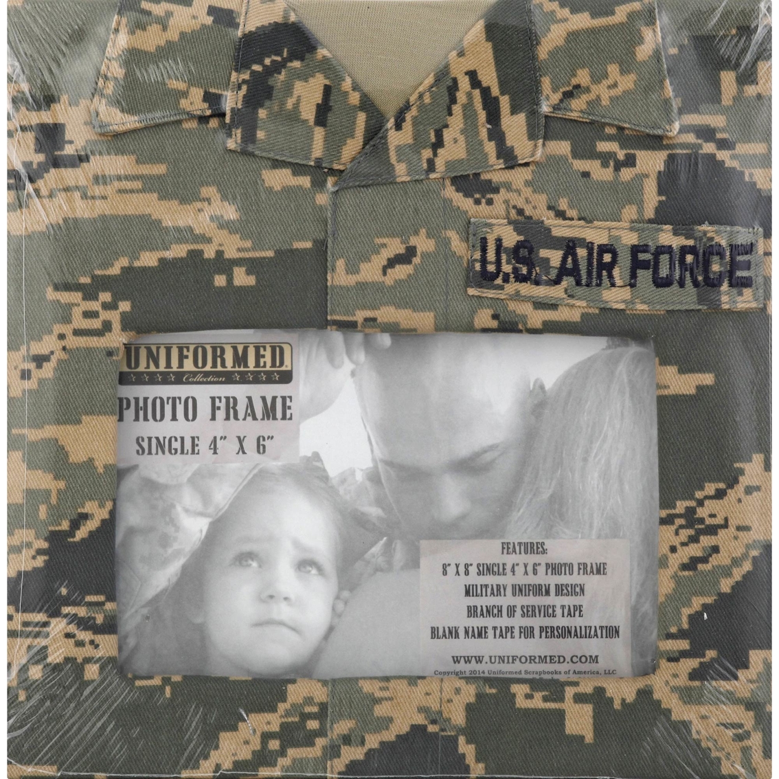 Uniformed Air Force Picture Frame - Image 2 of 2