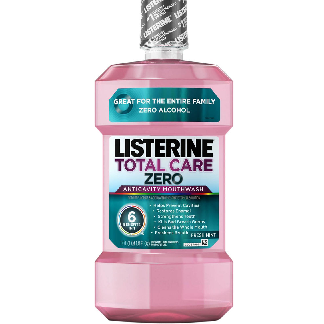 Recyclen Referendum Groenten Listerine Anticavity Total Care Zero Fresh Mint Mouthwash 33.8 Oz. |  Mouthwash | Beauty & Health | Shop The Exchange