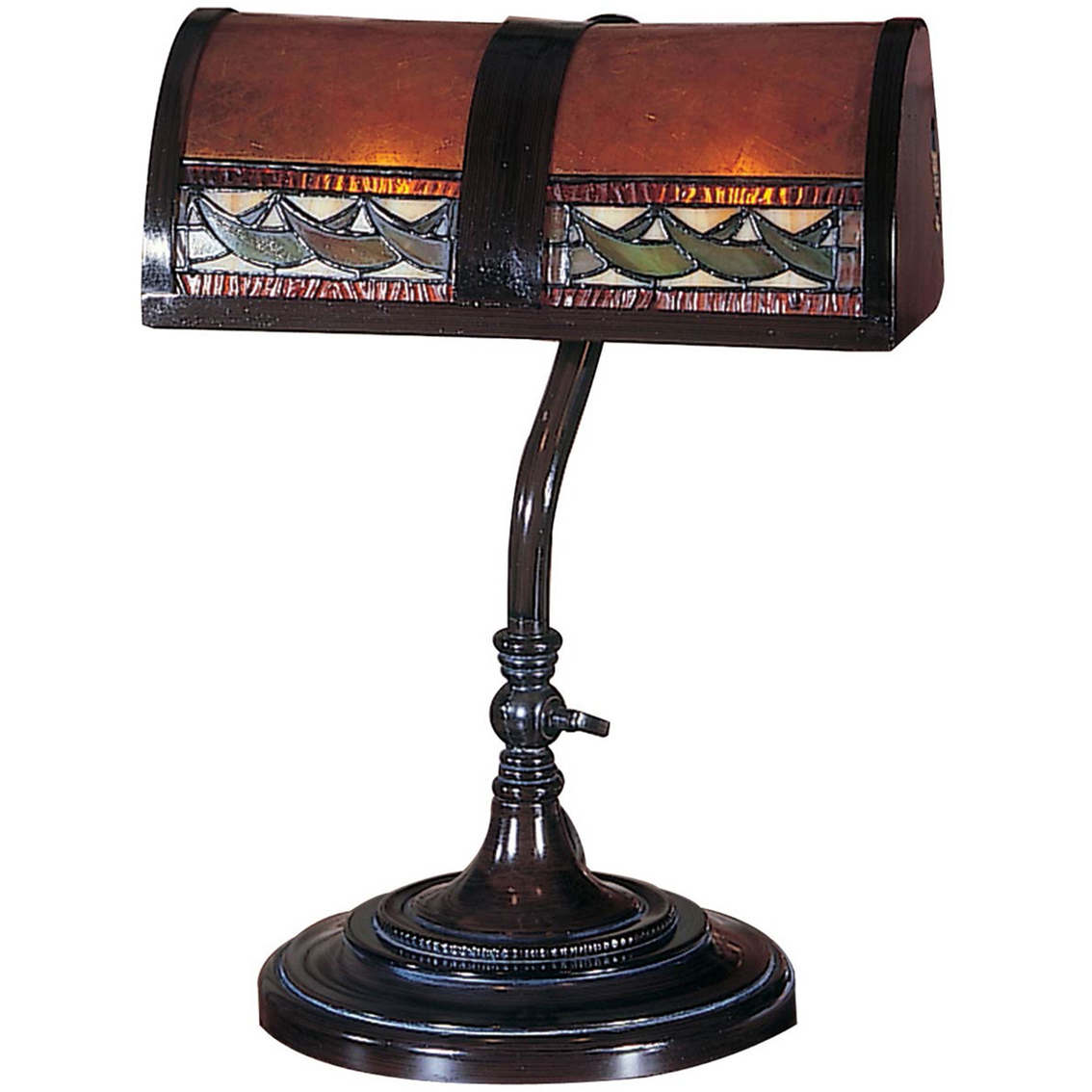 Dale Tiffany Egyptian Desk 14 in. Table Lamp
