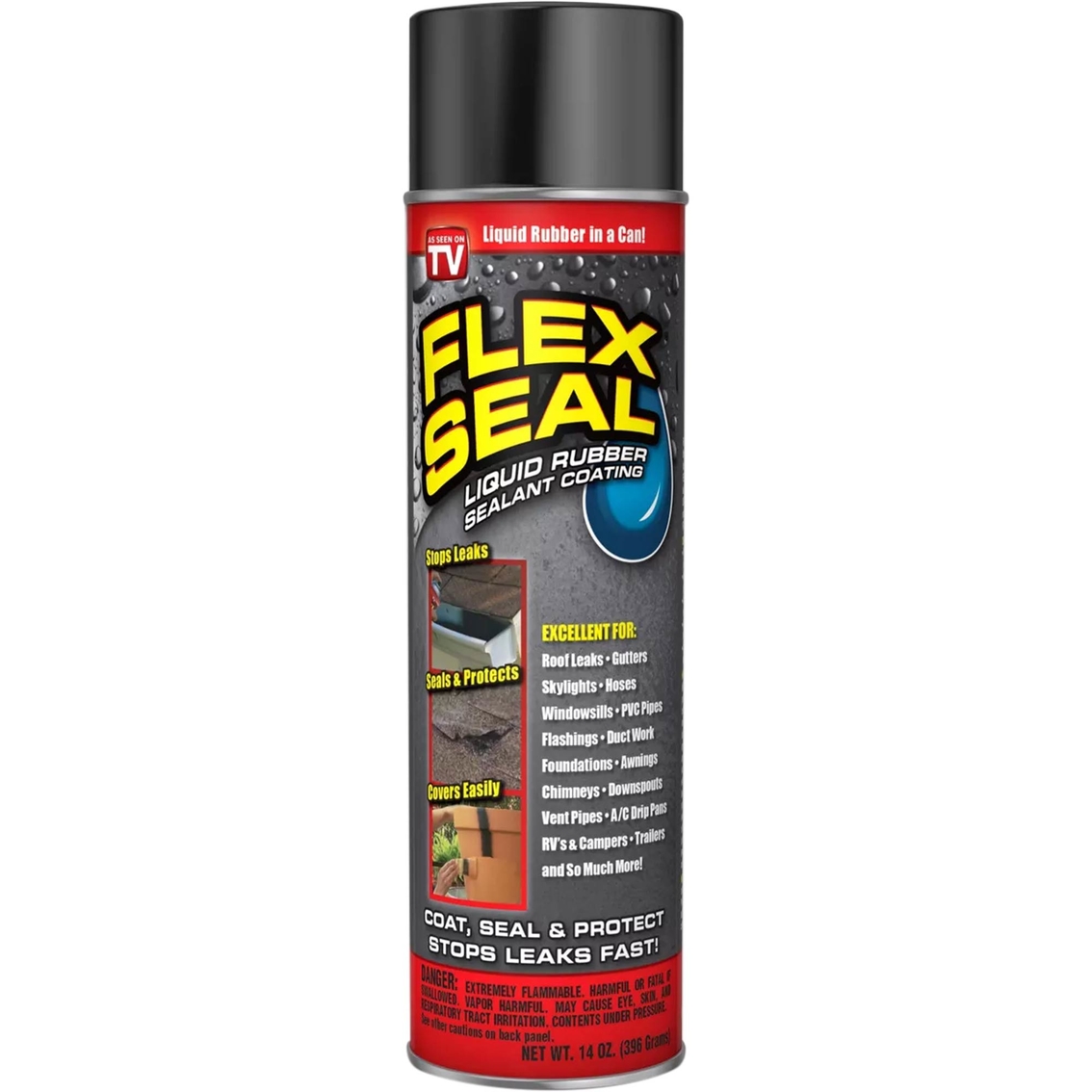 As Seen On Tv Flex Seal Spray Sealant Black | Infomercial Products Roof Repair Spray As Seen On Tv