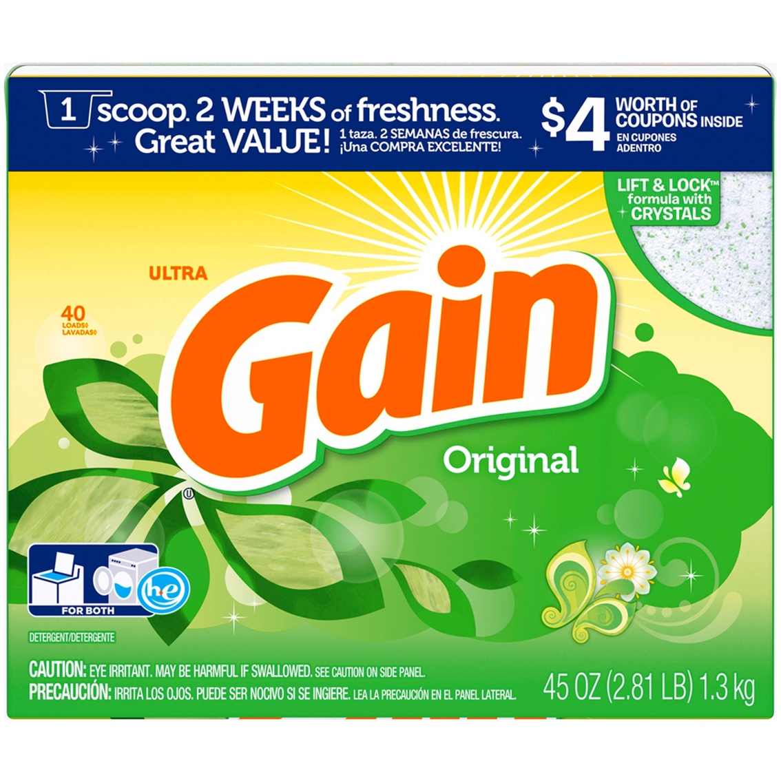 Gain Original Scent Powder Laundry Detergent