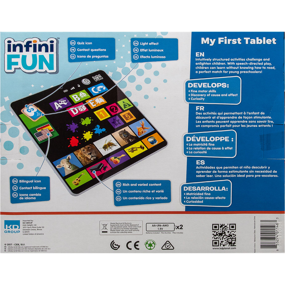 Kidz Delight Smooth Touch Fun Tablet - Image 2 of 4