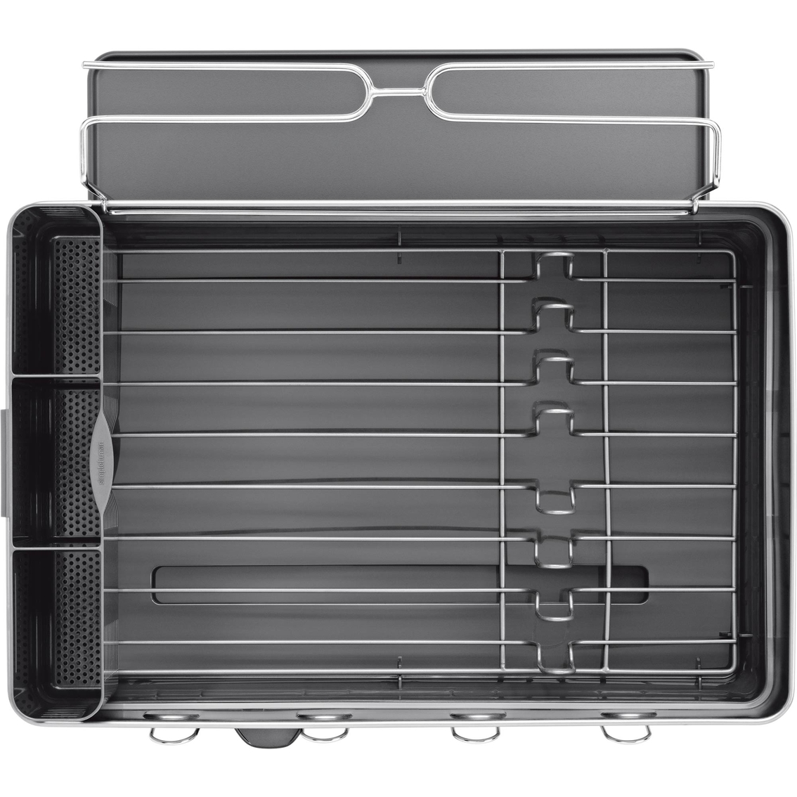  simplehuman Steel Frame Kitchen Dish Drying Rack With