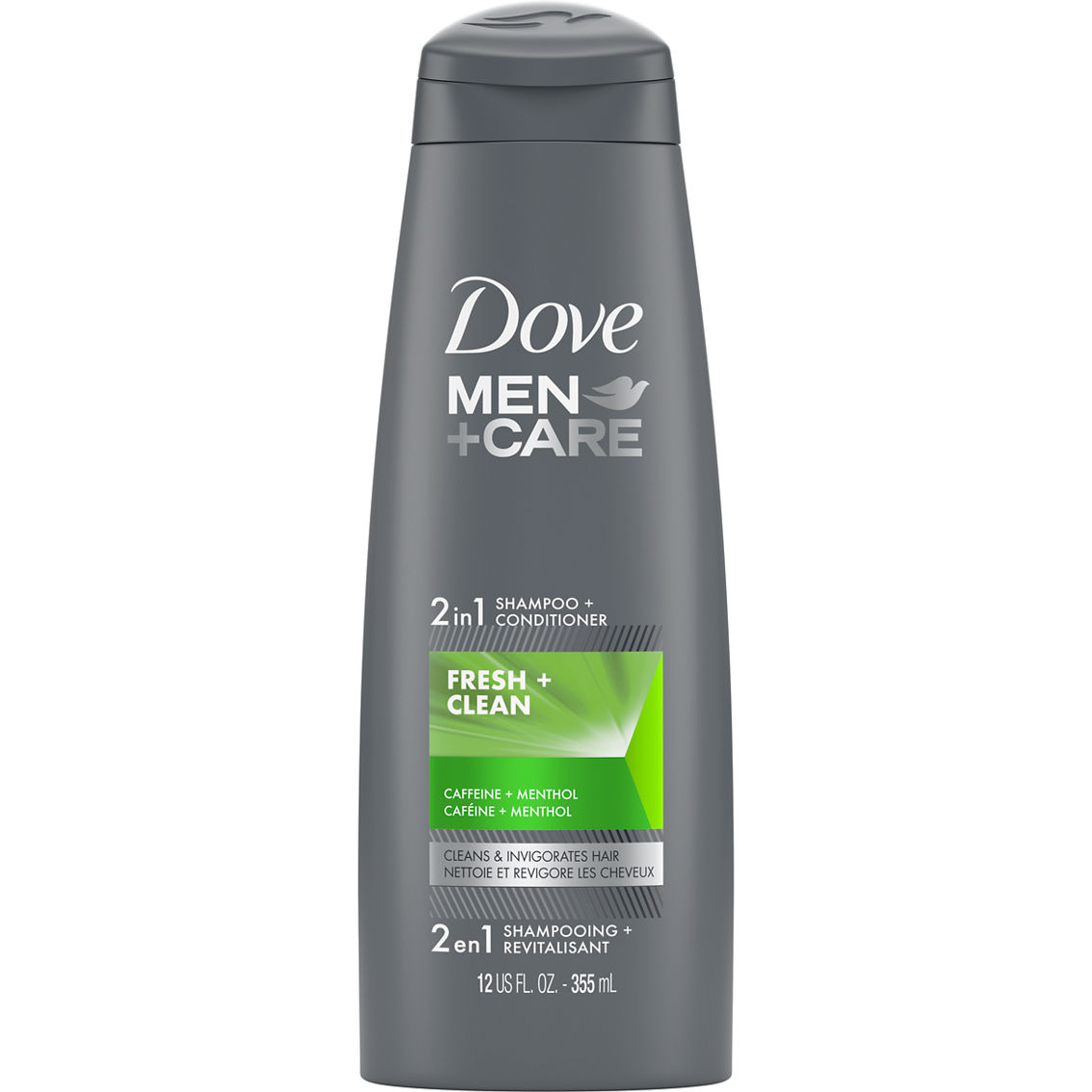 Dove Men Fresh Clean 2 in 1 Shampoo + Conditioner 12 oz.