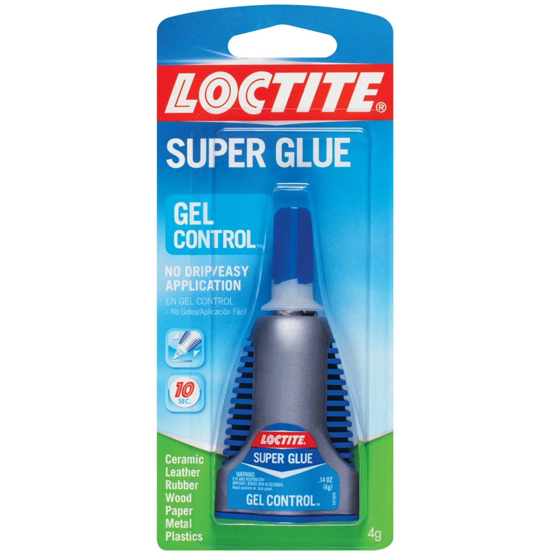 Loctite Super Glue Gel Control, Tape, Adhesives & Fasteners, Household