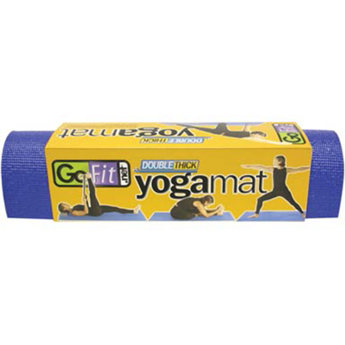 GoFit Double Thick Yoga Mat - Image 2 of 2